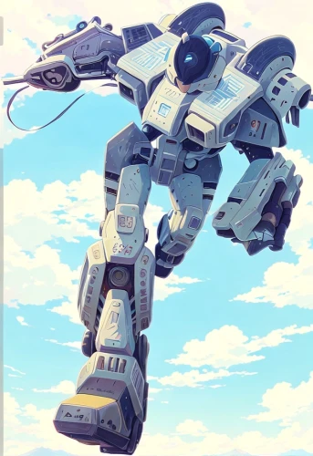 mecha,mech,dreadnought,bolt-004,hover,gundam,prowl,skycraper,heavy object,topspin,air ship,hover flying,sentinel,mg j-type,sky hawk claw,a-10,military robot,flying machine,scifi,alacart,Common,Common,Japanese Manga