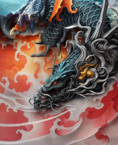 painted dragon,chinese dragon,dragon li,dragon,dragon of earth,dragon design,dragon boat,dragons,chinese art,dragon fire,wyrm,oriental painting,amano,japanese art,detail shot,black dragon,yi sun sin,fire breathing dragon,xing yi quan,nine-tailed,Common,Common,Natural