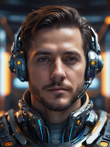 headset profile,star-lord peter jason quill,wireless headset,cyborg,headset,aquanaut,sci fiction illustration,bluetooth headset,emperor of space,cable innovator,engineer,airpod,drone pilot,astronaut,robot in space,yuri gagarin,robot icon,shepard,scifi,portrait background,Photography,General,Sci-Fi