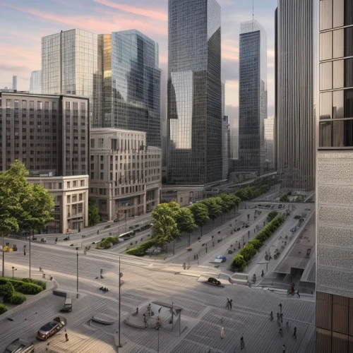 hudson yards,financial district,minneapolis,urban development,business district,hafencity,frankfurt,potsdamer platz,urban design,urban towers,urban landscape,city blocks,frankfurter würstchen,city corner,midtown,kurfürstendamm,framing square,city scape,office buildings,paved square,Architecture,Urban Planning,Aerial View,Urban Design