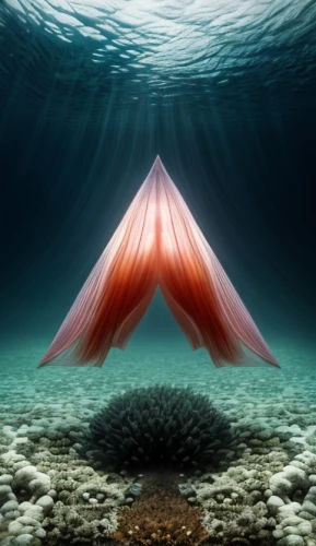 tubular anemone,deep coral,coral swirl,continental shelf,seamount,geological phenomenon,light cone,lava flow,underwater landscape,undersea,diving fins,seabed,underwater background,interstellar bow wave,cone,tidal wave,shoal,submersible,the bottom of the sea,ocean floor,Realistic,Landscapes,Underwater Fantasy