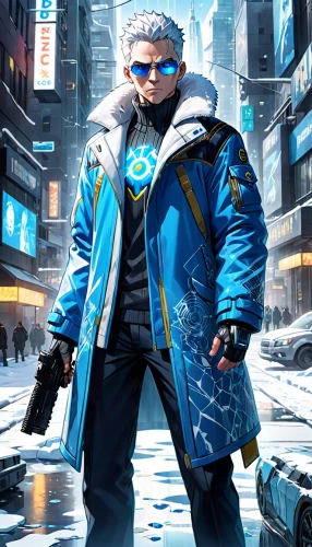 father frost,iceman,cable,wuhan''s virus,winterblueher,shooter game,cg artwork,cyberpunk,electro,sci fiction illustration,prymulki,rein,blu,suit of the snow maiden,blade,karl,rainmaker,skier,roumbaler,background image,Anime,Anime,General