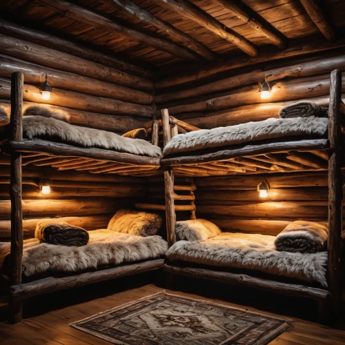 log home,sleeping room,log cabin,attic,bunk bed,wooden beams,cabin,wooden sauna,accommodation,bunk,four-poster,lodging,wood wool,four poster,warm and cozy,bedding,accommodations,tree house hotel,rustic,loft,Photography,General,Fantasy