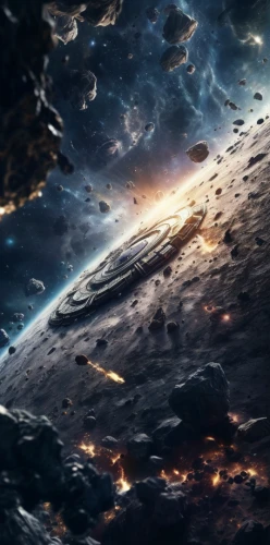 asteroid,space art,full hd wallpaper,meteor,lunar landscape,earth rise,interstellar bow wave,background image,exoplanet,andromeda,superhero background,asteroids,saturn,digital compositing,alien planet,galaxy,futuristic landscape,supernova,cassini,nebula 3