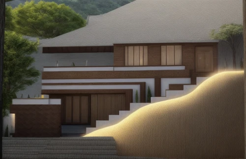 ryokan,koyasan,ginkaku-ji,slope,japanese architecture,house silhouette,hanok,lonely house,tatami,kinkakuji,townhouses,terraced,apartment house,house in mountains,shidokan,tsukemono,house in the mountains,render,modern house,small house,Common,Common,Natural