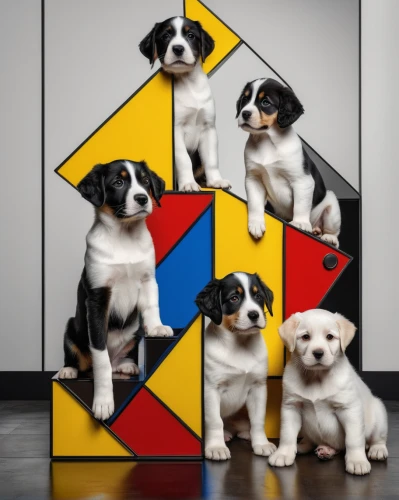 mondrian,color dogs,geometrical animal,escher,parcheesi,kaleidoscope art,rubiks,rubiks cube,cubism,triangles background,dog house frame,rubics cube,jigsaw puzzle,rubik's cube,stained glass pattern,rubik,dog frame,triangles,geometric ai file,puzzle