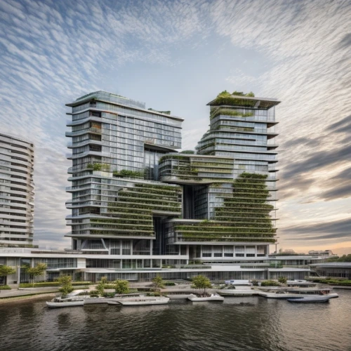 autostadt wolfsburg,barangaroo,cube stilt houses,futuristic architecture,zaandam,artificial island,residential tower,modern architecture,urban towers,skyscapers,inlet place,mixed-use,hotel barcelona city and coast,kirrarchitecture,rotterdam,wolfsburg,costanera center,glass facade,eco hotel,bulding,Architecture,Villa Residence,Futurism,Futuristic 2