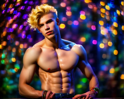 austin stirling,male model,adonis,neon light,colored lights,neon lights,ryan navion,danila bagrov,austin morris,male ballet dancer,bokeh lights,colorful light,male elf,neon candies,neon,gardener,alex andersee,construction worker,shirtless,itamar kazir,Photography,Artistic Photography,Artistic Photography 05