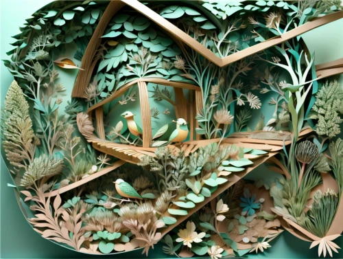 floral ornament,decorative fan,fractalius,copper vase,mandelbulb,skeleton leaves,pinecones,vase,ceramics,art deco wreaths,monstera deliciosa,circular ornament,fractals art,laurel wreath,ceramic,ornament,kalanchoe-x-houghtonii,jewelry basket,succulents,vegetable basket