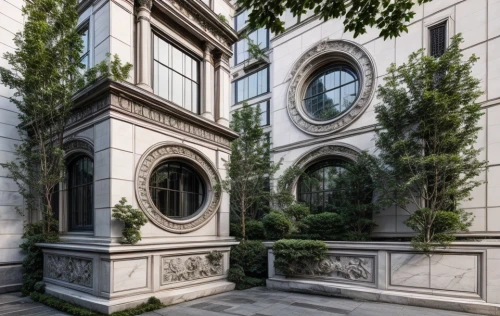 brownstone,hoboken condos for sale,garden elevation,3d rendering,classical architecture,luxury real estate,neoclassical,marble palace,architectural style,art nouveau design,kirrarchitecture,luxury property,art nouveau,apartment building,an apartment,jewelry（architecture）,architectural,row of windows,lattice windows,homes for sale in hoboken nj,Architecture,Commercial Residential,Classic,Russian Neoclassical