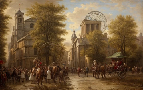 notredame de paris,church painting,louvre,medieval market,pilgrims,procession,delft,saint michel,medieval,notre-dame,notre dame de sénanque,ancient parade,pilgrimage,notre dame,paris,constantinople,louvre museum,the horse at the fountain,fête,cathedral,Game Scene Design,Game Scene Design,Renaissance