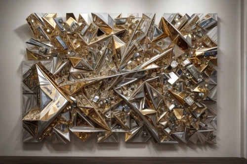 steel sculpture,bronze wall,kinetic art,metal pile,klaus rinke's time field,decorative art,clothespins,gold wall,wood diamonds,stainless steel,aluminum,sculptor ed elliott,cloves schwindl inge,art with points,pyrite,shards,modern art,aluminium foil,corrugated cardboard,wood mirror,Product Design,Jewelry Design,Europe,Artistic Edge