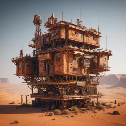 cube stilt houses,stilt houses,dunes house,stilt house,burning man,ancient house,hanging houses,syringe house,solar cell base,mobile home,the desert,research station,sahara desert,wasteland,sahara,cubic house,arid land,capture desert,admer dune,ancient city,Photography,General,Sci-Fi