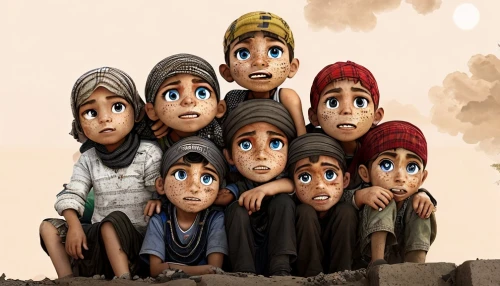 animated cartoon,villagers,children of war,cute cartoon image,seven citizens of the country,orphans,afar tribe,nomadic children,world children's day,i̇mam bayıldı,children's background,miners,kyrgyz,troop,children of uganda,kids illustration,playmobil,bayan ovoo,children learning,mud village,Common,Common,Cartoon