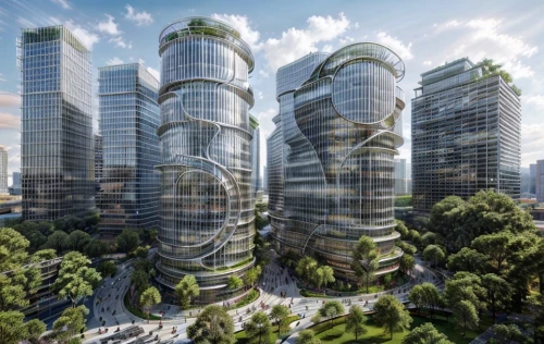 futuristic architecture,sky apartment,chongqing,futuristic landscape,eco-construction,singapore,urban towers,shanghai,sky space concept,mixed-use,skyscraper,skycraper,barangaroo,hong kong,futuristic,tianjin,building valley,residential tower,metropolis,skyscraper town,Architecture,Large Public Buildings,Futurism,Italian High-Tech