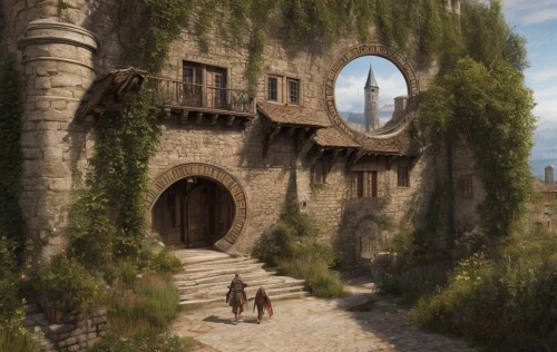 mountain settlement,knight village,medieval castle,castle of the corvin,knight's castle,medieval architecture,medieval town,peter-pavel's fortress,volterra,medieval,medieval street,castle ruins,templar castle,ancient house,city gate,ruin,castle iron market,citadel,the threshold of the house,bethlen castle,Game Scene Design,Game Scene Design,Renaissance