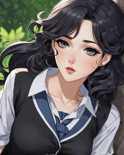 hinata,vanessa (butterfly),worried girl,azalea,maya,portrait background,erika,gardenia,ren,heterochromia,oleander,ganai,gentiana,game illustration,honmei choco,wiz,mari makinami,honolulu,anime girl,青龙菜,Illustration,Japanese style,Japanese Style 07