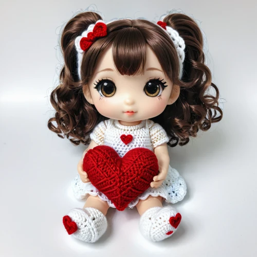 handmade doll,japanese doll,girl doll,artist doll,heart cherries,doll dress,tumbling doll,queen of hearts,valentine day's pin up,valentine pin up,like doll,female doll,doll's facial features,dress doll,cloth doll,red heart,doll paola reina,fashion doll,hearts 3,heart with hearts,Illustration,Abstract Fantasy,Abstract Fantasy 11