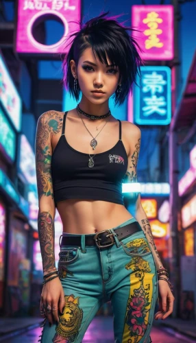 cyberpunk,tattoo girl,noodle image,punk,hk,rockabella,china town,oriental girl,maya,asian vision,chinatown,hong,lis,asia,noodle,mulan,croft,lira,asia girl,wu,Photography,General,Commercial
