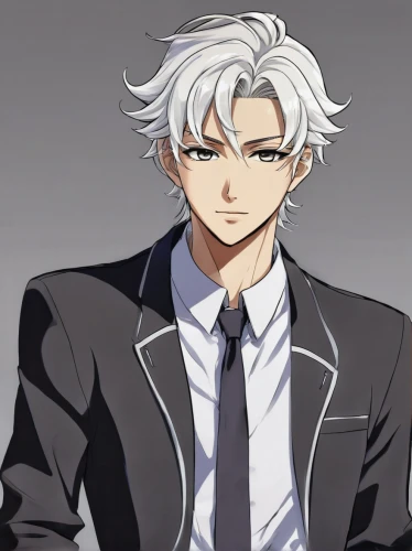 silver fox,butler,kado,a black man on a suit,gin,attorney,dark suit,navy suit,gentlemanly,business man,archer,white-collar worker,formal guy,suit,whitey,necktie,businessman,male character,ren,gray crowned,Illustration,Japanese style,Japanese Style 07