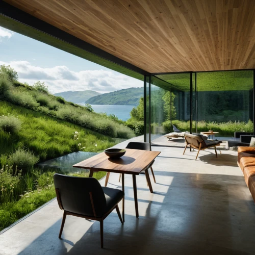 corten steel,dunes house,house in the mountains,house in mountains,the cabin in the mountains,grass roof,home landscape,roof landscape,cubic house,timber house,wooden windows,holiday home,summer house,cube house,breakfast room,modern architecture,archidaily,interior modern design,modern house,eco-construction,Photography,General,Natural
