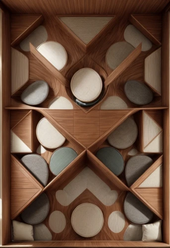 patterned wood decoration,wood mirror,room divider,compartments,storage cabinet,chest of drawers,wall panel,shoe cabinet,dish storage,wooden shelf,plate shelf,drawers,wooden cubes,wall lamp,armoire,wall light,shelving,tealight,under-cabinet lighting,ceiling light,Product Design,Furniture Design,Modern,Italian Organic Comfort