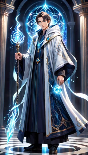 magus,dodge warlock,magistrate,mage,wizard,magician,magic grimoire,zodiac sign libra,summoner,imperial coat,merlin,high priest,the wizard,cg artwork,priest,emperor,arcanum,divination,libra,clergy,Anime,Anime,General