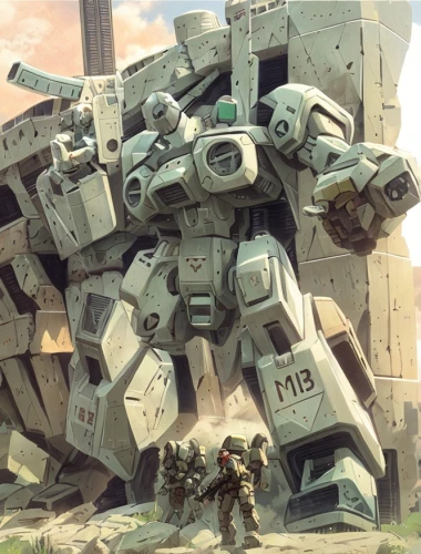 mech,mecha,bastion,gundam,heavy object,dreadnought,shipment,hashima,scifi,military robot,evangelion mech unit 02,rubble,armored vehicle,lost in war,ruins,the ruins of the,tau,ruin,blockhouse,robot combat,Common,Common,Japanese Manga