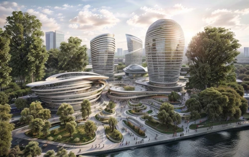 futuristic architecture,autostadt wolfsburg,tianjin,chinese architecture,eco hotel,asian architecture,eco-construction,barangaroo,solar cell base,futuristic art museum,3d bicoin,smart city,3d rendering,zhengzhou,largest hotel in dubai,futuristic landscape,kirrarchitecture,mixed-use,shenyang,suzhou,Architecture,Large Public Buildings,Futurism,Futuristic 1