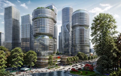 futuristic architecture,barangaroo,smart city,urban towers,tianjin,eco-construction,urban development,mixed-use,chongqing,urban design,zhengzhou,residential tower,hongdan center,singapore,urbanization,sky apartment,nanjing,condominium,wuhan''s virus,skyscapers,Architecture,Large Public Buildings,Futurism,Italian High-Tech