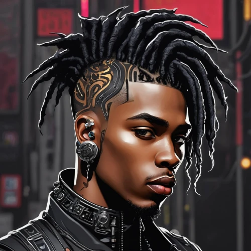 vector art,vector illustration,vector graphic,digital art,punk,khalifa,digital painting,wiz,digital artwork,spotify icon,soundcloud icon,novelist,alkaline,mohawk hairstyle,world digital painting,fan art,punk design,vector image,portrait background,phone icon,Illustration,Paper based,Paper Based 28