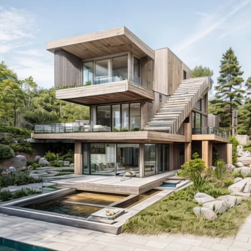 modern house,modern architecture,dunes house,house by the water,new england style house,luxury property,timber house,cube house,cubic house,eco-construction,modern style,luxury real estate,house shape,wooden house,jewelry（architecture）,mid century house,beach house,beautiful home,residential house,summer house,Landscape,Landscape design,Landscape space types,Waterfront Landscapes