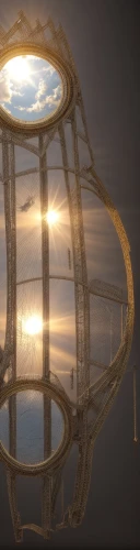 solar cell base,stargate,futuristic landscape,sky space concept,armillary sphere,torus,dna helix,artificial island,energy field,radio telescope,parabolic mirror,highway roundabout,electric arc,offshore wind park,cable-stayed bridge,solar field,gyroscope,helix,very large floating structure,strange structure,Common,Common,Natural