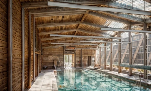 wooden sauna,aqua studio,spa,thermal bath,termales balneario santa rosa,thermae,pool house,sauna,leisure facility,day-spa,swimming pool,day spa,eco hotel,health spa,timber house,wooden beams,ski facility,thermal spring,glass wall,shirakawa-go,Interior Design,Bathroom,Modern,None