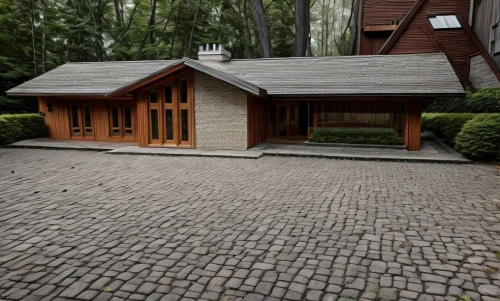wooden house,driveway,danish house,bungalow,ludwig erhard haus,residential house,traditional house,house shape,villa,pool house,chalet,house in the forest,summer house,timber house,slate roof,private house,mid century house,garden elevation,paved square,house hevelius,Architecture,Villa Residence,Modern,Bauhaus