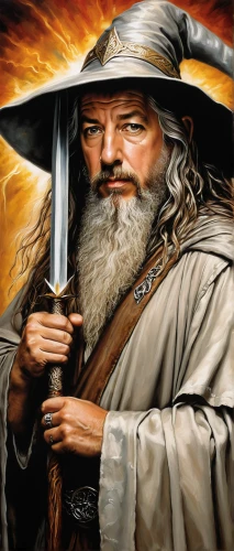 gandalf,biblical narrative characters,yi sun sin,genghis khan,heroic fantasy,twelve apostle,confucius,quarterstaff,benediction of god the father,xing yi quan,dwarf sundheim,archimandrite,don quixote,moses,massively multiplayer online role-playing game,wind warrior,the abbot of olib,divine healing energy,angel moroni,thracian,Illustration,Realistic Fantasy,Realistic Fantasy 10