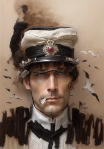 napoleon bonaparte,steampunk,admiral von tromp,brown sailor,napoleon,military officer,brigadier,prussian,naval officer,colonel,napoleon i,admiral,steampunk gears,pilgrim,bellboy,french foreign legion,carabinieri,medic,game illustration,kaiser wilhelm ii,Common,Common,Natural