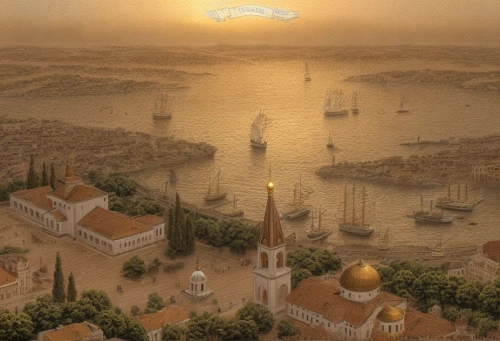 constantinople,genesis land in jerusalem,ancient city,airships,dead sea scroll,lev lagorio,holy land,mosques,ancient egypt,egypt,the cairo,greek orthodox,ancient egyptian,the ancient world,island of rab,jerusalem,islamic lamps,rem in arabian nights,hinnom,felucca,Architecture,Urban Planning,Aerial View,Urban Design