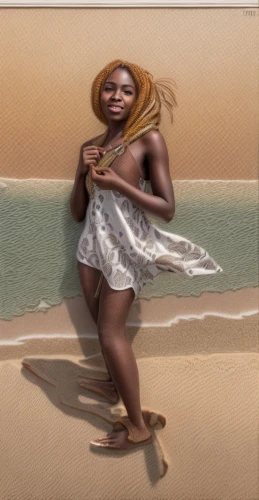 african woman,nigeria woman,image editing,black woman,digital compositing,beach background,image manipulation,african american woman,african culture,sand,white sand,media player,world digital painting,retouching,sand seamless,shea butter,sackcloth textured,skin color,digital painting,sarong,Common,Common,Natural