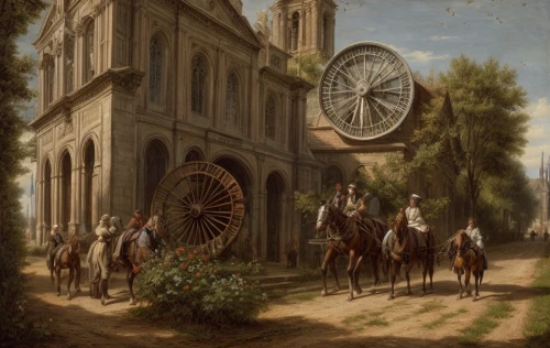 velocipede,straw carts,straw cart,horse-drawn carriage,carriage,horse-drawn,pilgrims,horse-drawn vehicle,horse carriage,horse and cart,church painting,girl with a wheel,covered wagon,flower cart,horse drawn,man and horses,stagecoach,riding school,wooden carriage,hunting scene,Game Scene Design,Game Scene Design,Renaissance