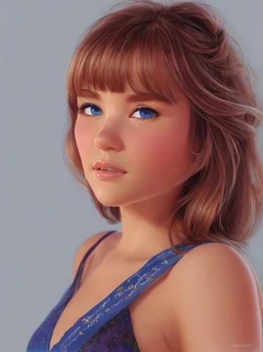digital painting,girl portrait,princess anna,world digital painting,girl drawing,custom portrait,fantasy portrait,photo painting,3d rendered,portrait background,romantic portrait,digital art,child portrait,hand digital painting,blue painting,girl sitting,young girl,pixie-bob,sapphire,gradient mesh,Design Sketch,Design Sketch,Character Sketch