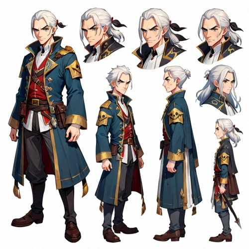 bird robins,male character,admiral von tromp,bird robin,konstantin bow,robin,merlin,paine,nelore,full-rigged ship,galleon,three masted,military uniform,the sandpiper general,male elf,military officer,alexander,guilinggao,main character,naval officer,Anime,Anime,General