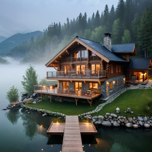 house with lake,house in mountains,house in the mountains,house by the water,chalet,the cabin in the mountains,beautiful home,log home,swiss house,summer cottage,luxury property,wooden house,lake view,private house,beautiful lake,log cabin,home landscape,lago grey,austria,luxury home,Photography,General,Natural