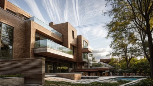 modern architecture,modern house,corten steel,cubic house,timber house,dunes house,cube house,contemporary,residential house,residential,wooden house,wooden facade,archidaily,glass facade,house hevelius,eco-construction,arhitecture,kirrarchitecture,smart house,lattice windows,Architecture,Villa Residence,Modern,Organic Modernism 2