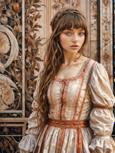russian folk style,girl in a historic way,country dress,folk costume,portrait of a girl,doll dress,a girl in a dress,vintage dress,folk costumes,mystical portrait of a girl,little girl dresses,hipparchia,cinnamon girl,antique background,jane austen,girl in a long dress,young girl,celtic queen,cinderella,the girl in nightie
