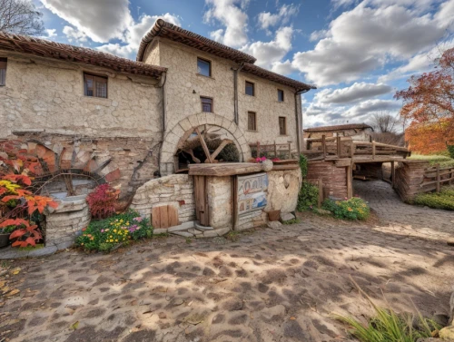 stone houses,stone house,provence,tuff stone dwellings,gristmill,country estate,traditional house,provencal life,country house,knight village,ancient house,medieval architecture,water mill,stone wall,tuscan,dordogne,wine cellar,country cottage,beautiful home,winery