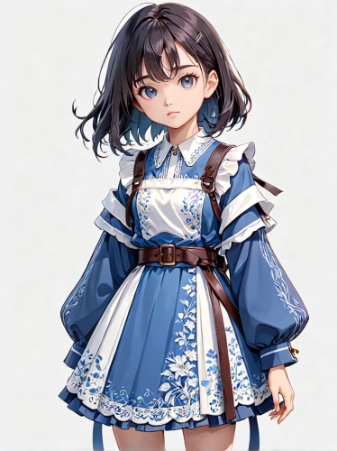 kantai collection sailor,anime japanese clothing,euphonium,erika,delta sailor,kotobukiya,transparent background,winterblueher,cloth doll,png transparent,honmei choco,blue and white,hanbok,doll dress,nurse uniform,honolulu,sail blue white,azure,himuto,sanya,Anime,Anime,General