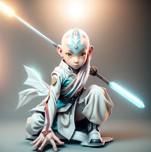 3d figure,goki,3d model,avatar,3d render,mundi,jedi,wushu,xing yi quan,3d rendered,dragon li,cg artwork,monk,swordsman,digital compositing,baozi,cinema 4d,anime 3d,3d fantasy,tekwan