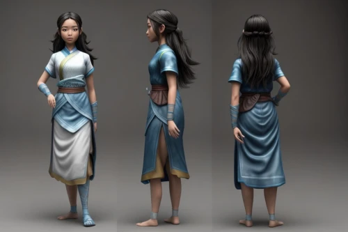 mulan,hanbok,3d model,ao dai,asian costume,oriental longhair,water-the sword lily,costume design,concept art,ancient costume,3d figure,elven,vax figure,3d rendered,dress form,avatar,3d modeling,hwachae,pocahontas,traditional costume,Common,Common,Photography