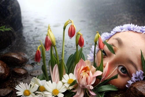 girl in flowers,naturopathy,bach flower therapy,narcissus,beautiful girl with flowers,spring equinox,the sleeping rose,iranian nowruz,flower essences,narcissus of the poets,nowruz,faery,flower nectar,flowers png,jonquils,splendor of flowers,flower arrangement lying,flower fairy,resting place,elven flower,Realistic,Foods,None